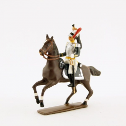 Figurine d'officier des cuirassiers à cheval (1809) CBG Mignot.