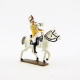 Figurine de trompette des cuirassiers à cheval (1809) CBG Mignot.