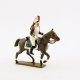 Figurine CBG Mignot de cavalier des cuirassiers à cheval (1809).