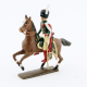 Figurine d'officier des chasseurs de la garde à cheval (1809) CBG Mignot.