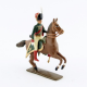 Figurine d'officier des chasseurs de la garde à cheval (1809) CBG Mignot.