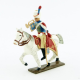 Figurine de trompette des chasseurs de la garde à cheval (1809) CBG Mignot.