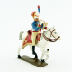 Figurine de trompette des chasseurs de la garde à cheval (1809) CBG Mignot.
