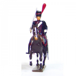 Figurine CBG Mignot de cavalier des artilleurs à cheval (1809).