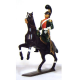 Figurine d'officier des chevau-léger 2ème rgt (plastron orange) (1812).