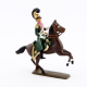 Figurine d'officier des chevau-léger 3ème rgt (plastron rose) (1812) CBG Mignot.