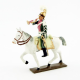 Figurine de trompette des chevau-léger 3ème rgt (plastron rose) (1812) CBG Mignot.