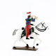 Figurine de trompette des mameluks à cheval (1810) CBG Mignot.