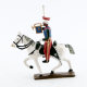 Figurine de trompette des mameluks à cheval (1810) CBG Mignot.