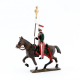Figurine CBG Mignot de porte-toug des mameluks à cheval (1810).