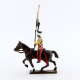 Figurine de chapeau-chinois des mameluks à cheval (1810) CBG Mignot.