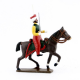 Figurine CBG Mignot de cavalier des mameluks à cheval (1810).