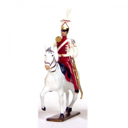 Figurine de trompette du 1er régiment de lanciers (polonais) (1812) CBG Mignot.