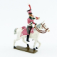 Figurine de trompette des lanciers de berg (1809) CBG Mignot.