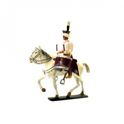 Figurine de Timbalier des Chevau-légers CBG Mignot.