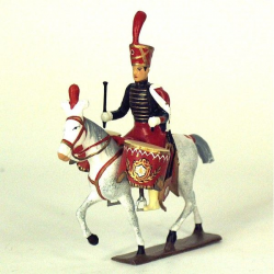 Figurine de Timbalier des Tête de colonne des Grenadiers de la Garde CBG Mignot.