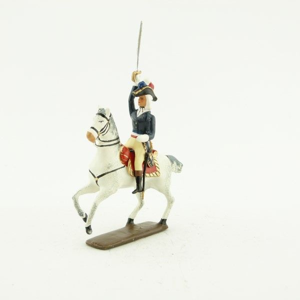 Figurine CBG Mignot Plomb 54 Mm - Cavalier Maréchal Kellermann 1er Empire - N°86