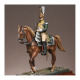 Figurine d'Officier du 19ème régiment de dragons 1809 Metal Modeles.