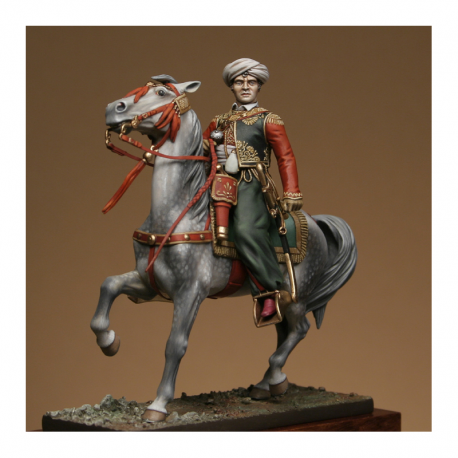Figurine de Roustam Mameluk de l'empereur Metal Modeles.