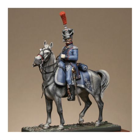 Figurine d'Officier du train d'artillerie de la garde Métal Modèles.