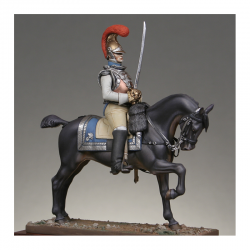 Figurine Métal Modèles d'Officier du 1er rgt. de carabiniers 1812.