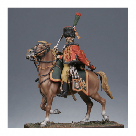 Métal Modèles Chasseur à cheval de la Garde, grande tenue 54mm.
