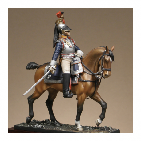Metal Modeles, Officier de cuirassiers 1813 54mm.