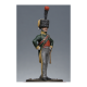 Figurine d'Officier de chasseurs à cheval 4ème rgt. 1809 Métal Modeles 54mm.