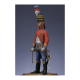 Figurine de Brigadier - trompette du 9ème hussards - Révolution Métal Modeles.