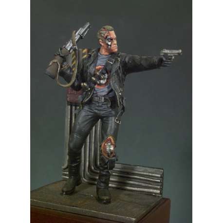 Figurine de Terminator en 54mm Andrea Miniatures.