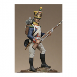 Figurine de Voltigeur d'infanterie de ligne réglement de 1812 Metal Modeles.