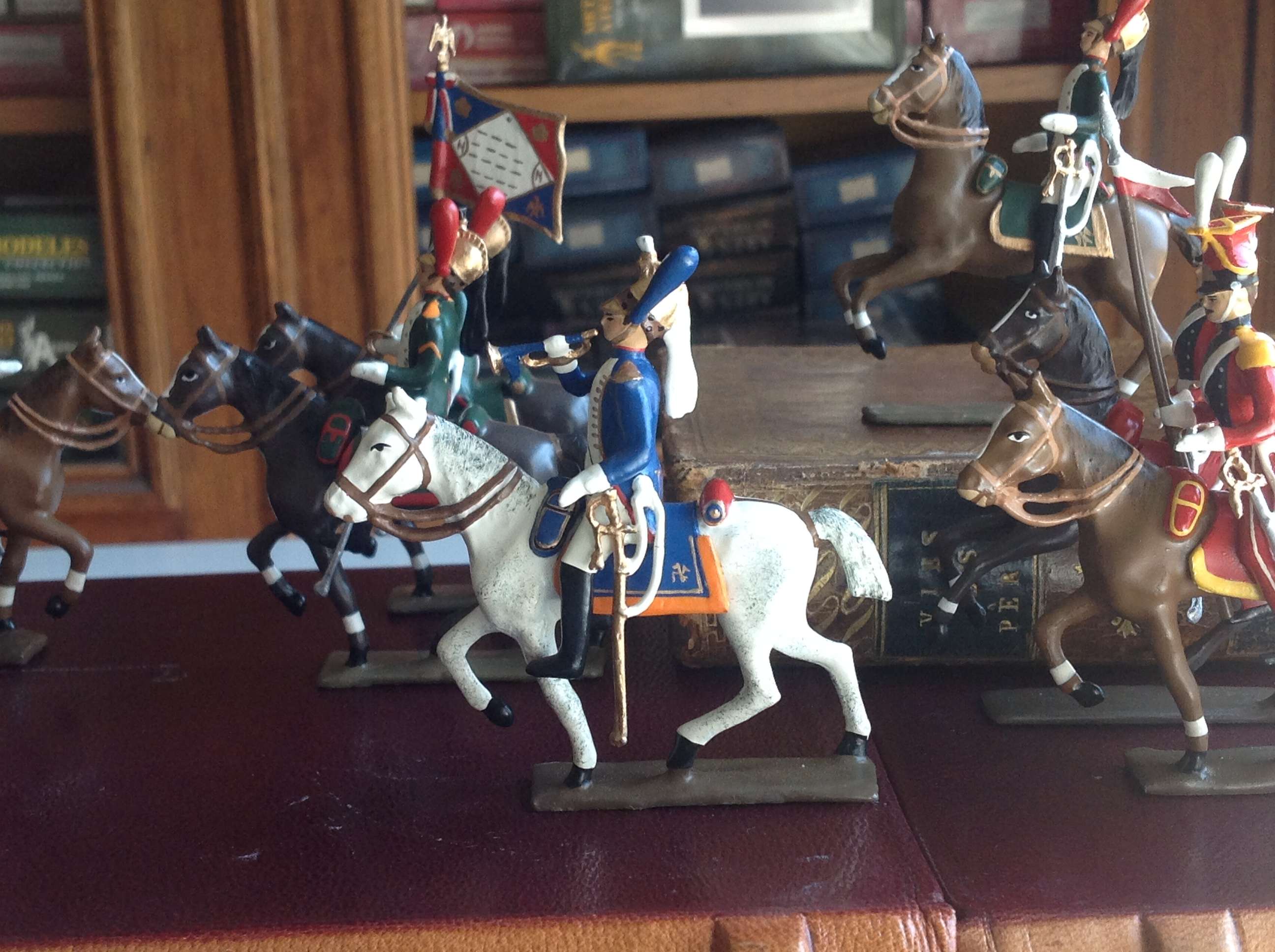 CBG MIGNOT ANCIEN / TERRASSE VERTE : RARE CUIRASSIER A CHEVAL