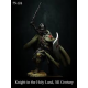 Figurine de chevalier croisé du XII-XIIIeme siècle 75mm Pegaso Models RESINE.