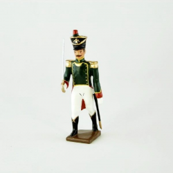 Figurine d'officier des flanqueurs-chasseurs de la garde (1811)  CBG Mignot.