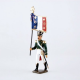 Figurine de drapeau des flanqueurs-grenadiers de la garde (1813) CBG Mignot.