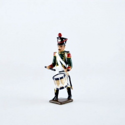 Figurine CBG Mignot de tambour des flanqueurs-grenadiers de la garde (1813).
