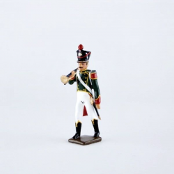 Figurine de clairon des flanqueurs-grenadiers de la garde (1813)