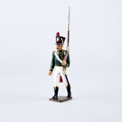 Figurine CBG Mignot de fantassin des flanqueurs-grenadiers de la garde (1813).