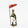 Figurine CBG Mignot de 2e porte-aigle des flanqueurs-grenadiers de la garde (1813).