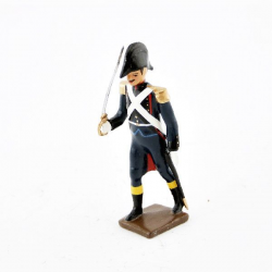 Figurine d'officier du génie de la garde (1812) CBG Mignot.