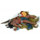 Andrea Miniatures 54mm Toy soldier ,Sioux mort couché sur le sol.