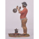 Figurine de collection Andrea miniature 54mm, A table. ..