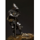 Figurine résine de chevalier du XIVeme siècle.