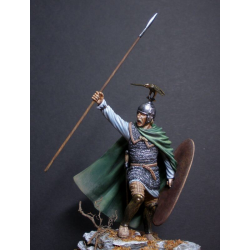 Figurine de guerrier Celt du IIIeme siècle avant JC en résine.