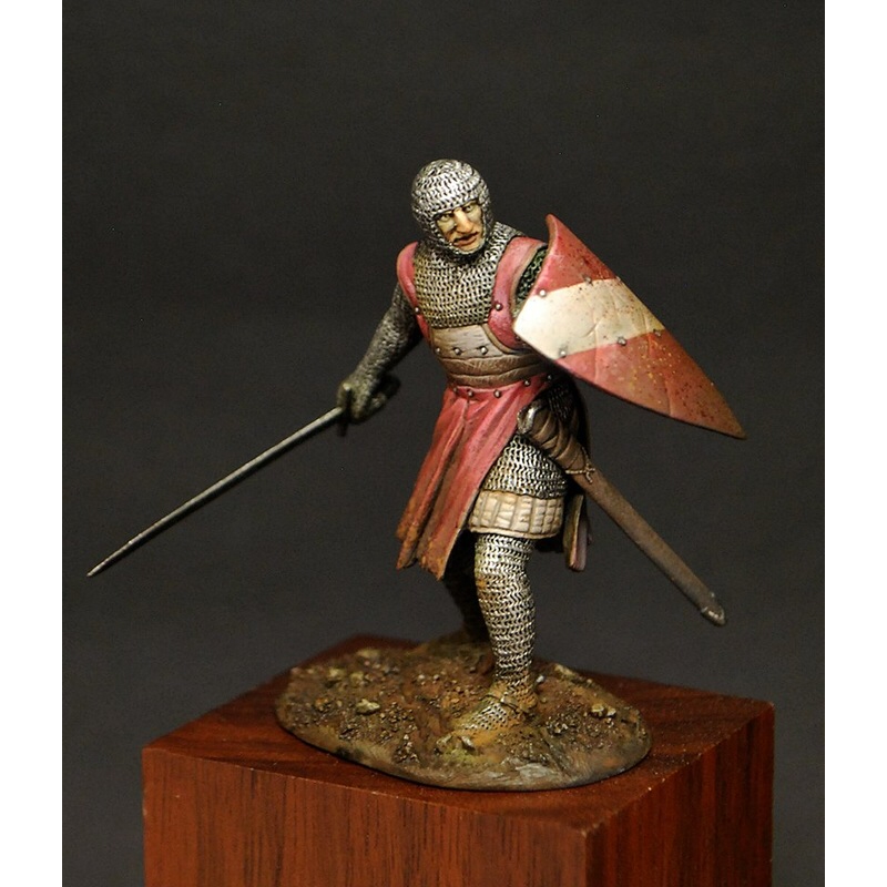 Porte-cartes De Visite Chevalier Médiéval En Résine – Sculpture Bureau Originale – 8,9 Cm