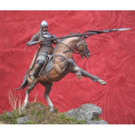 Figurine de guerrier Russe monté en 54mm Mercury  Models.