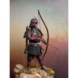 Figurine résine de samouraï archer 75mm Mercury Models.