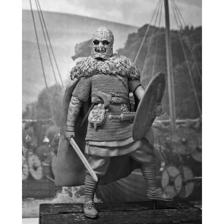 Figurine de guerrier Viking 75mm.