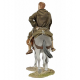 Figurine de moine sur son âne 54mm.