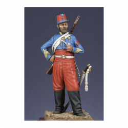 Figurine de Brigadier des chasseurs d'Afrique - Crimée 1854 Métal Modèles.